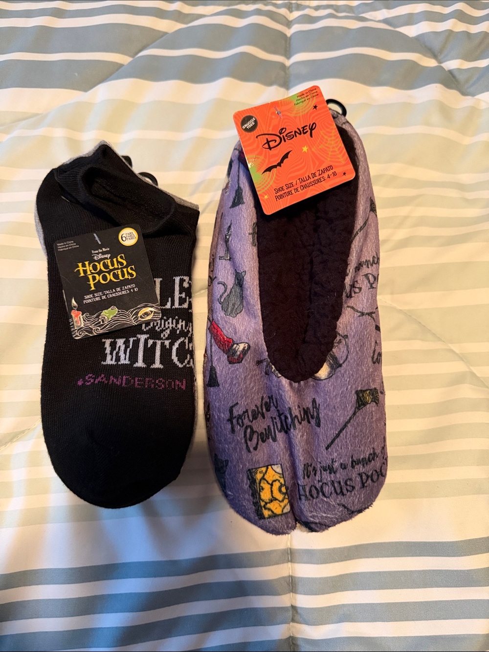 Disney’s Hocus Pocus Socks & Slippers